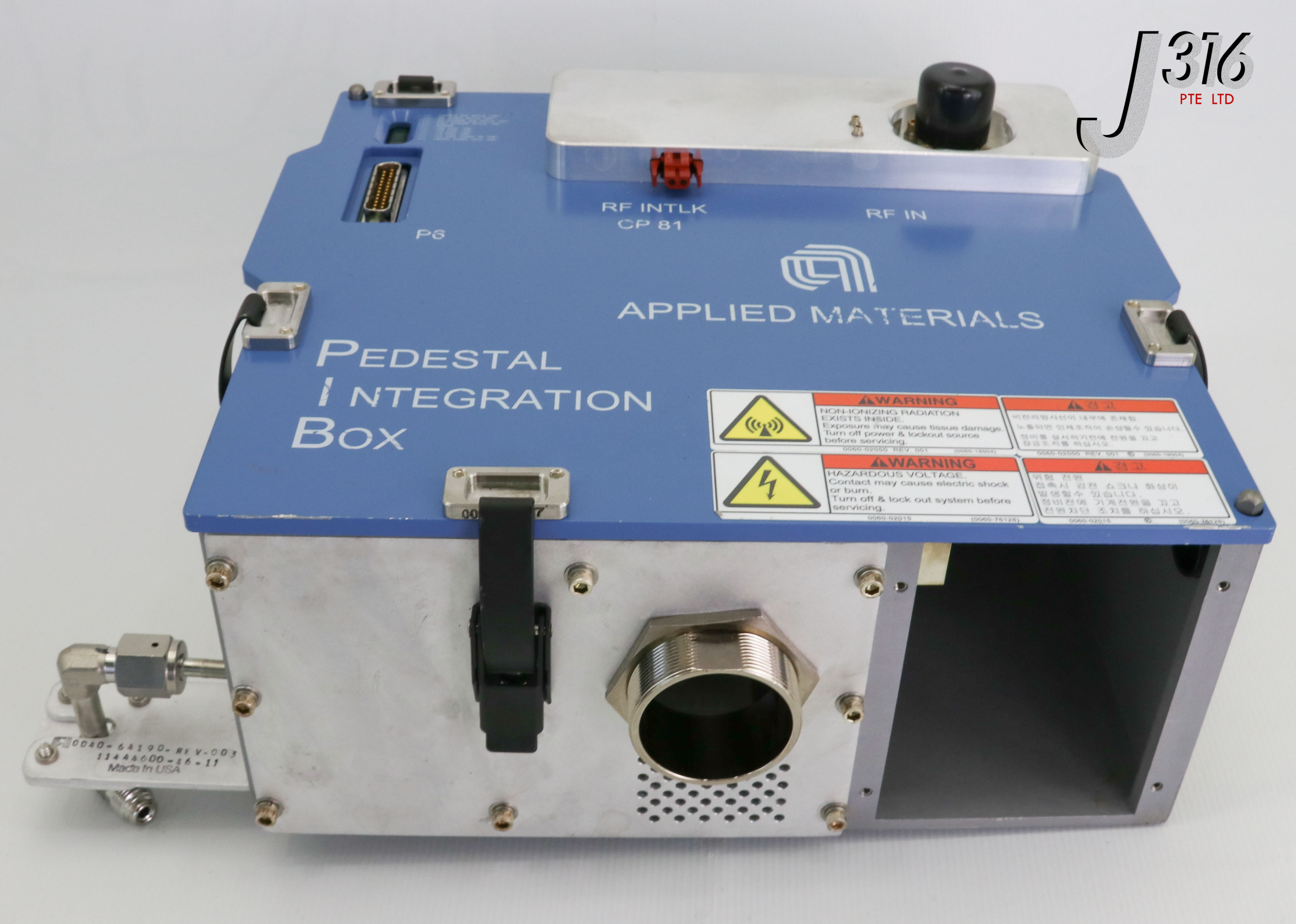 25378 APPLIED MATERIALS PEDESTAL INTEGRATION BOX